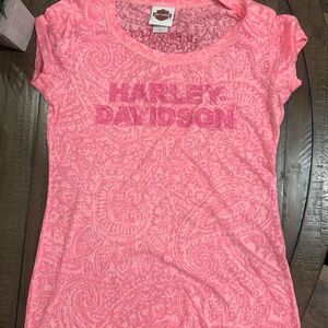 Harley-Davidson Kids Pink T-Shirt